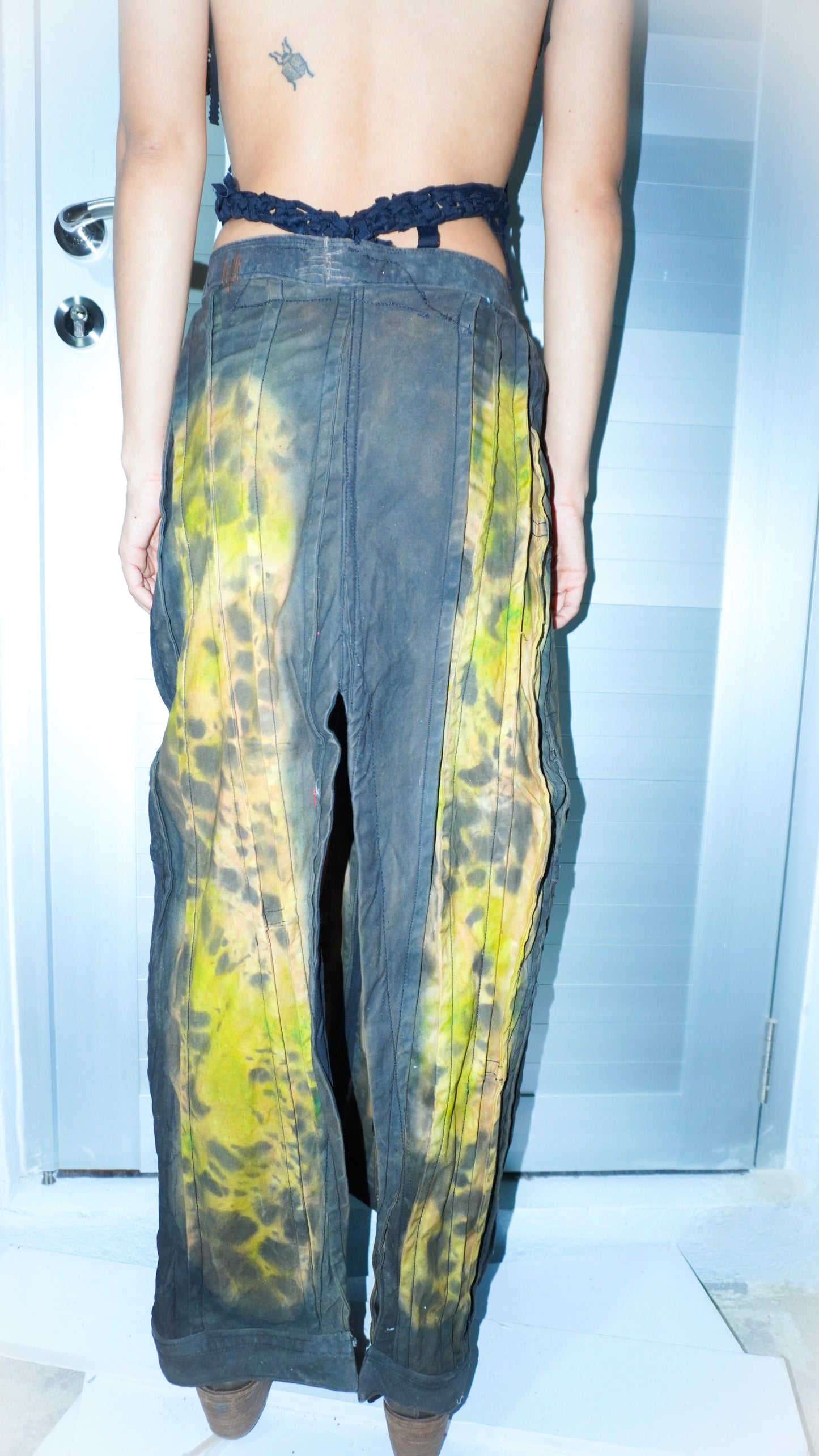LONG COW SKIRT